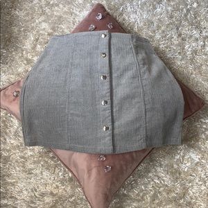 Forever 21 Buttoned Skirt